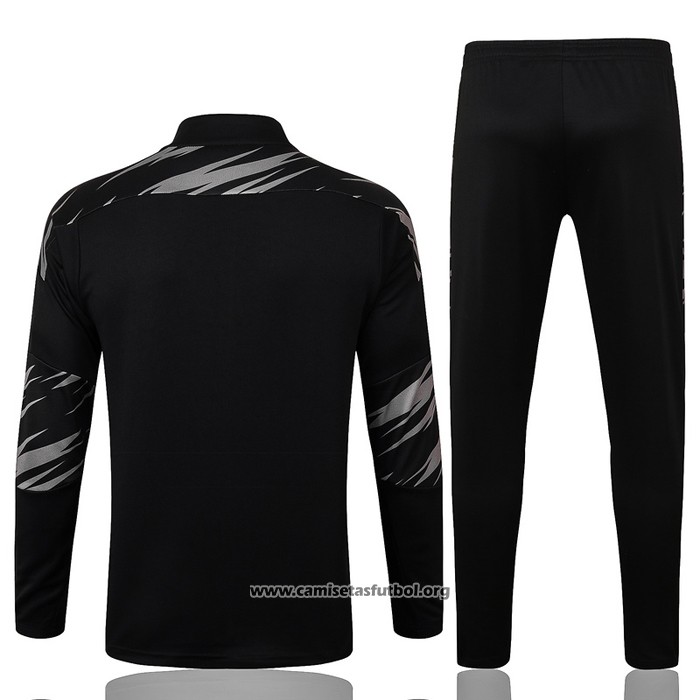 Chandal de Chaqueta del Borussia Dortmund 2020/2021 Negro